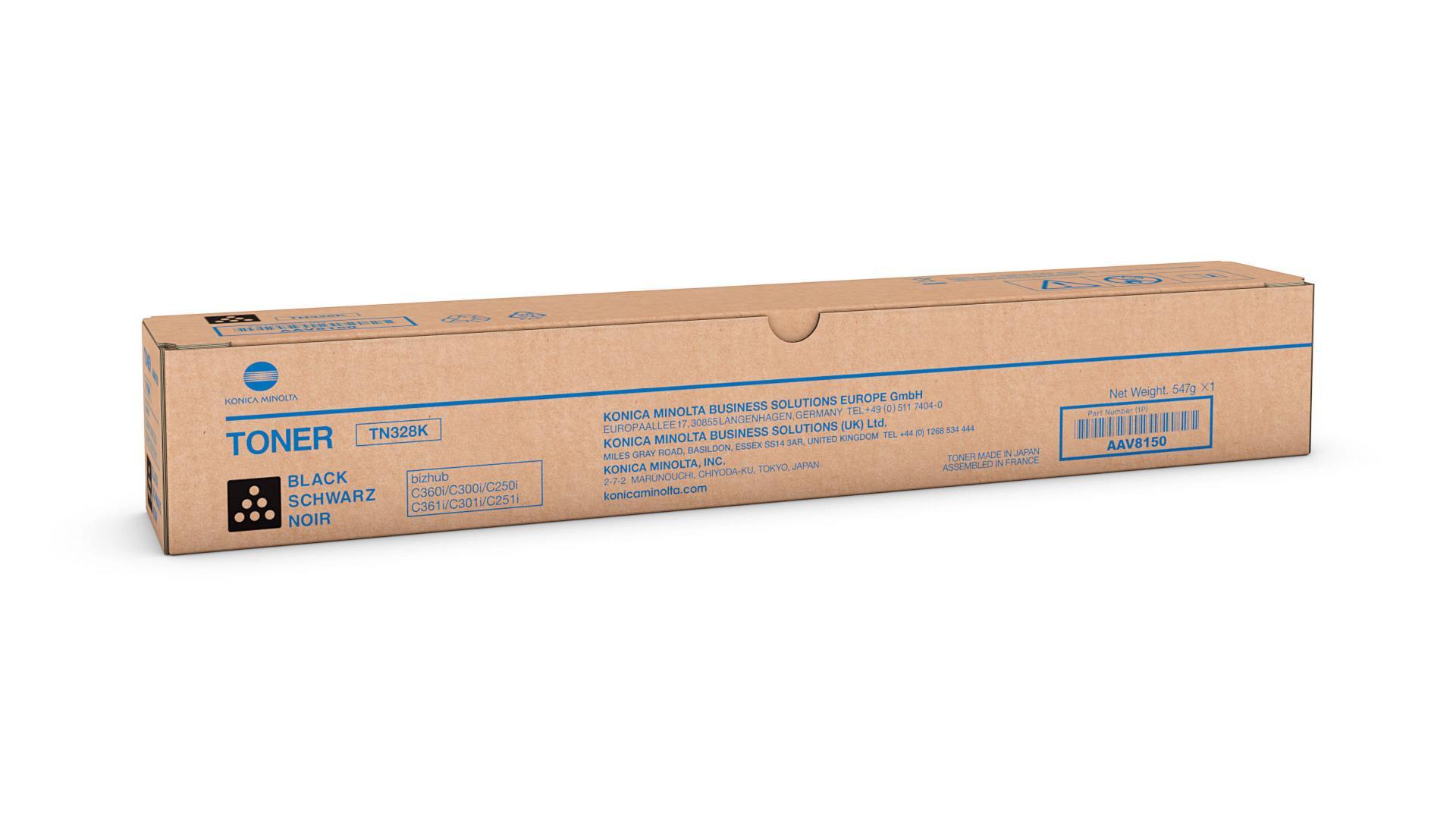 TN-328K Toner Schwarz 